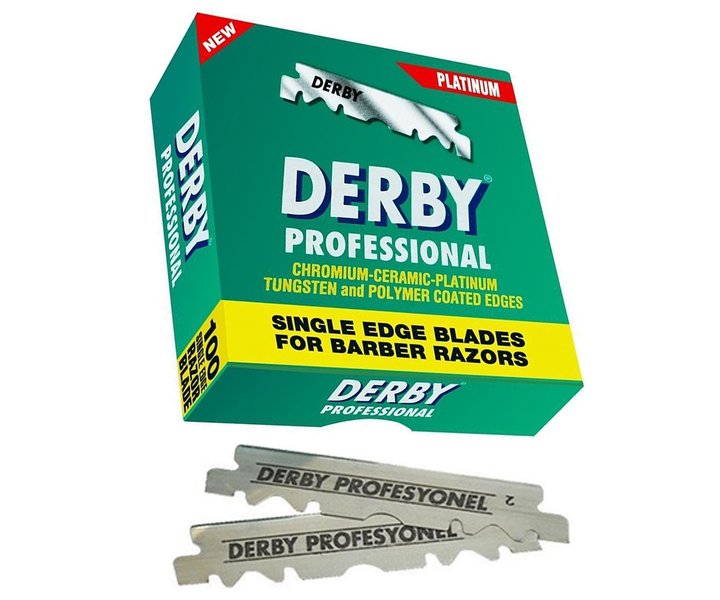 Derby Professional Single Edge Blades -100 st