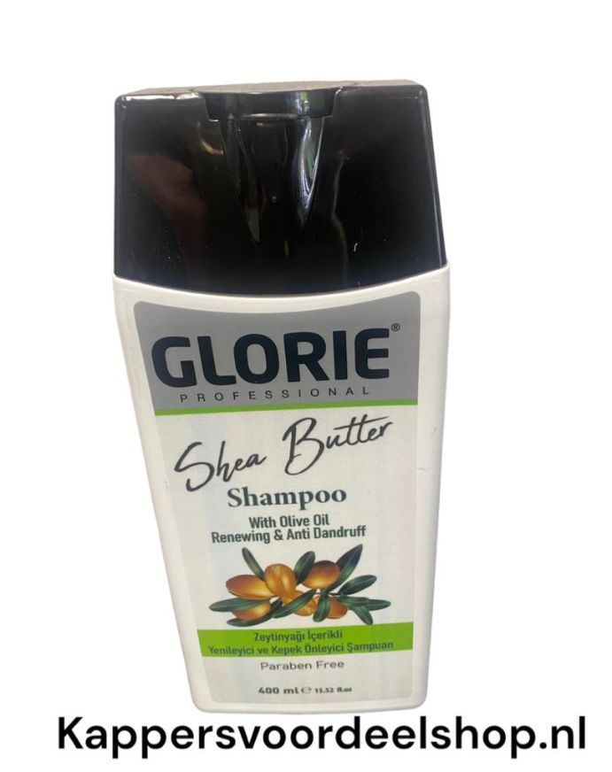 Glorie Professional Shampoo met Shea Butter en Olijfolie – 400 ml