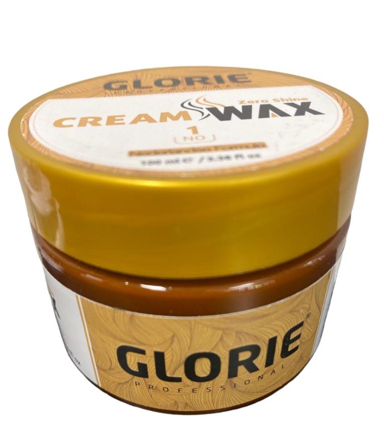 Glorie Professional Cream Wax Wavy Hair and Zero Shine – 100 ml