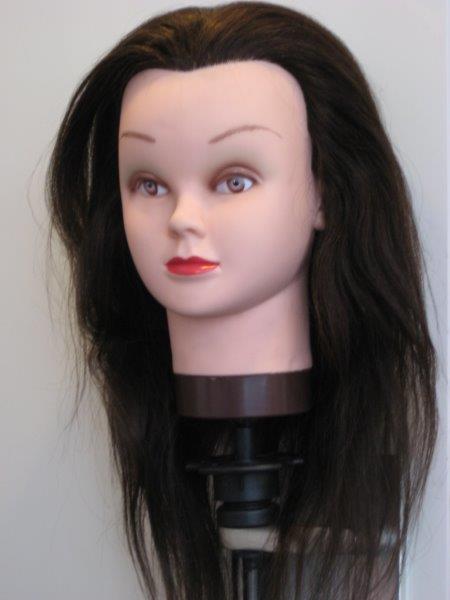 Oefenhoofd Eva - 100% Human Hair
