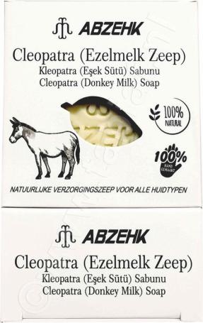 Abzehk - Handzeep, Sabun, Handsoap - Cleopatra (Ezel Melk), Eşek Sütü, Donkey Milk - 125gr