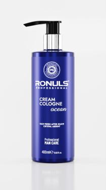 Ronuls Professional aftershave cream cologne Ocean 400 ml