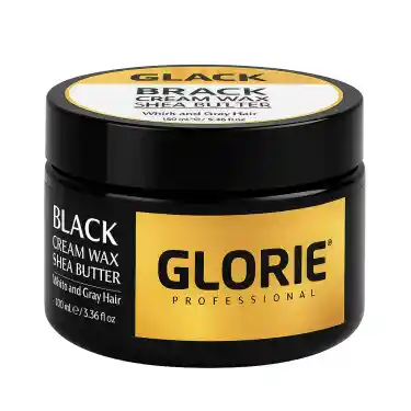 Glorie Color Series Zwarte Cream Wax met Shea Butter – 100 ml