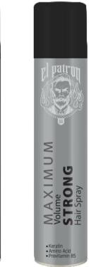 ElPatron Hair Spray – Maximum Volume Strong Hold 400ml