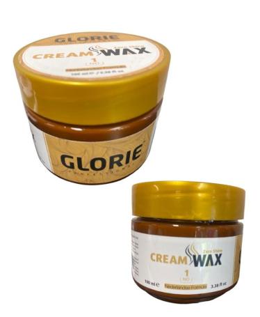 Glorie Professional Cream Wax Wavy Hair and Zero Shine – 100 ml