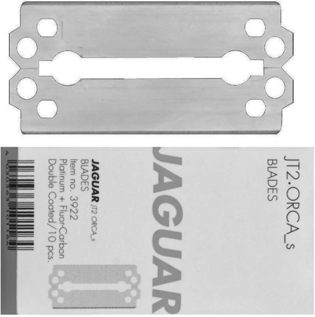 10 stuks - JT 2 Jaguar mesjes