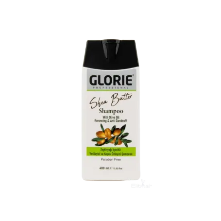 Glorie Professional Shampoo met Shea Butter en Olijfolie – 400 ml