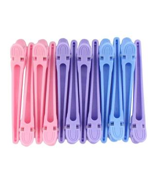 Sibel Verdeelklemmen 10 cm  Verdeelclips Assorti 12  stuks