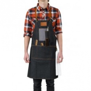 Barburys  Macho Denim Apron- Barber Schort